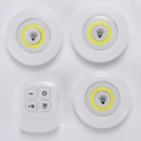 Set 3 Luces LED Inalambricas Con Control Remoto